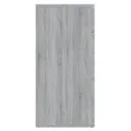 Buffet Sonoma gris 80x36x75 cm Bois d'ingénierie
