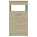 Armoire à tiroirs Chêne sonoma 40x50x76 cm Bois d'ingénierie