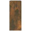 Buffet Chêne fumé 60x30x75 cm Bois d'ingénierie