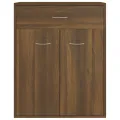 Buffet Chêne marron 60x30x75 cm Bois d'ingénierie