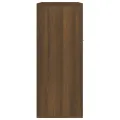 Buffet Chêne marron 60x30x75 cm Bois d'ingénierie