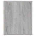 Tables de chevet 2 pcs Sonoma gris 50x39x47 cm