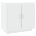 Buffet Blanc 80x40x75 cm Bois d'ingénierie