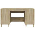 Bureau Chêne sonoma 140x50x75 cm Bois d'ingénierie