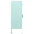 Armoire de rangement Vert menthe 80x35x101,5 cm Acier