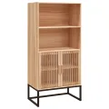 Buffet haut 60x35x125 cm bois d'ingénierie