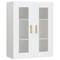 Armoire murale suspendue Blanc 69,5x34x90 cm
