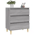 Buffet Sonoma gris 60x35x70 cm Bois d'ingénierie