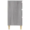 Buffet Sonoma gris 60x35x70 cm Bois d'ingénierie