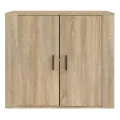 Buffet Chêne sonoma 80x33x70 cm Bois d'ingénierie