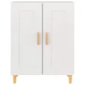 Buffet Blanc 69,5x34x90 cm Bois d'ingénierie