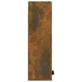 Armoire de salle de bain murale Chêne fumé 32x20x67 cm