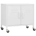 Armoire de rangement Blanc 60x35x56 cm Acier