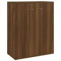 Buffet Chêne marron 60x30x75 cm Bois d'ingénierie