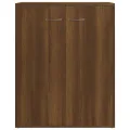 Buffet Chêne marron 60x30x75 cm Bois d'ingénierie
