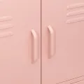 Armoire de rangement Rose 80x35x101,5 cm Acier