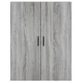 Armoire murale sonoma gris 69,5x34x90 cm