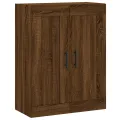 Armoire murale chêne marron 69,5x34x90 cm bois d'ingénierie