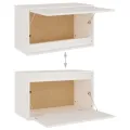 Meubles TV 5 pcs Blanc Bois massif de pin