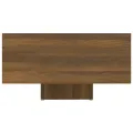 Table basse Chêne marron 85x55x31 cm Bois d'ingénierie