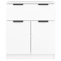 Buffet Blanc 60x30x70 cm Bois d'ingénierie