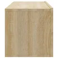 Meubles TV 2 pcs Chêne Sonoma 100x30x30 cm Bois d'ingénierie