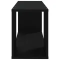 Meuble TV Noir 80x24x32 cm Aggloméré
