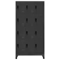 Armoire à casiers Anthracite 90x45x180 cm Acier