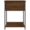 Tables de chevet 2 pcs chêne marron 44x45x58 cm bois ingénierie