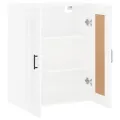 Armoire murale blanc 69,5x34x90 cm bois d'ingénierie
