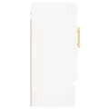 Armoire murale blanc 60x31x70 cm bois d'ingénierie