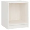 Tables de chevet 2 pcs Blanc 35,5x33,5x41,5 cm Pin massif