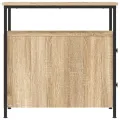 Tables de chevet 2 pcs chêne sonoma 30x60x60 cm bois ingénierie