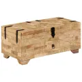 Table basse Bois de manguier massif 80 x 40 x 35 cm