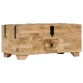 Table basse Bois de manguier massif 80 x 40 x 35 cm