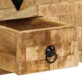Table basse Bois de manguier massif 80 x 40 x 35 cm