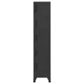 Armoire à casiers Anthracite 38x40x180 cm Acier