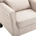 Fauteuil Beige Tissu