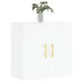 Armoire murale blanc 60x31x60 cm bois d'ingénierie