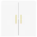 Armoire murale blanc 60x31x60 cm bois d'ingénierie