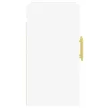Armoire murale blanc 60x31x60 cm bois d'ingénierie