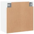 Armoire murale blanc 60x31x60 cm bois d'ingénierie