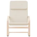 Chaise de relaxation Crème Tissu