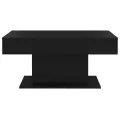 Table basse Noir 96x50x45 cm Aggloméré