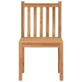 Chaises de jardin 6 pcs avec coussins Bois de teck massif