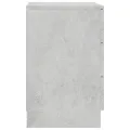 Table de chevet Gris béton 38 x 35 x 56 cm Aggloméré