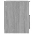 Tables de chevet 2 pcs sonoma gris 40x40x50cm bois d'ingénierie
