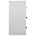 Armoires à casiers 5 pcs Gris clair et vert 90x45x92,5 cm Acier
