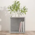 Table d'appoint Gris béton 33x33x34,5 cm Aggloméré
