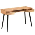 Table à écrire Bois d'acacia massif 118 x 45 x 76 cm